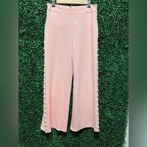 Wide Leg Pearl Cropped Pants - Size Med - WHY Dress - Excellent Condition - Soft